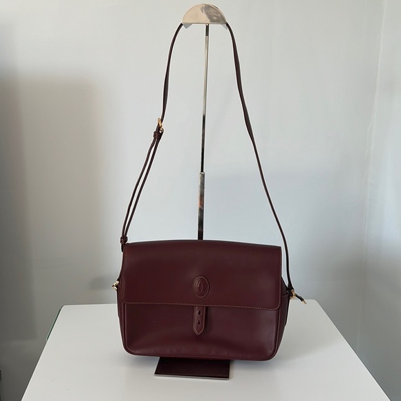 Cartier Handbags - Cartier crossbody/camera bag